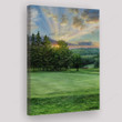 Blissful Daybreak At Latrobe Painting Canvas - Canvas Prints, Canvas Wall Art, Wall Decor For Living Room