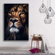 Animal Wallpaper Painting Canvas - Canvas Prints, Canvas Wall Art, Wall Decor For Living Room