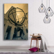 Atlas Statue Photograph By Nick Difi Painting Canvas - Canvas Prints, Canvas Wall Art, Wall Decor For Living Room
