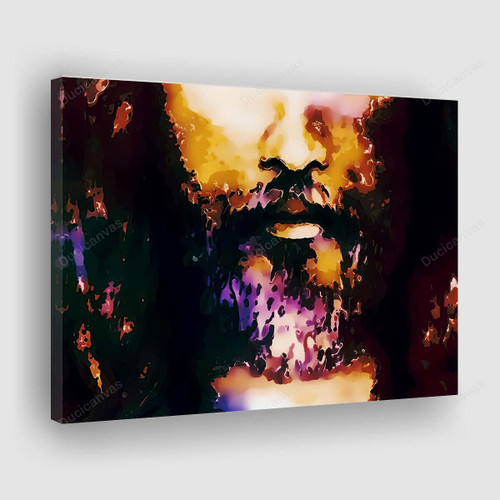 Abstract Jesus Face Painting Canvas - Canvas Print, Canvas Art, Wall Decor