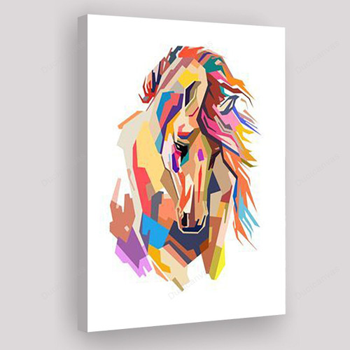 Horse Art'S Poster Painting Canvas - Canvas Prints, Canvas Wall Art, Wall Decor For Living Room