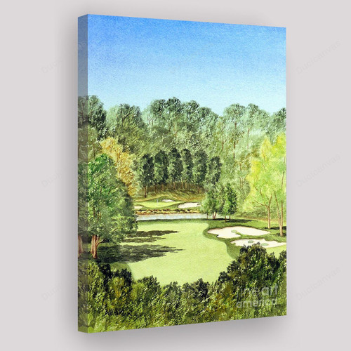 Glen Abbey Golf Course Canada 11Th Hole Painting Canvas - Canvas Prints, Canvas Wall Art, Wall Decor For Living Room