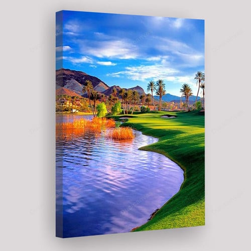 Golf Vacation Destinations Painting Canvas - Canvas Prints, Canvas Wall Art, Wall Decor For Living Room