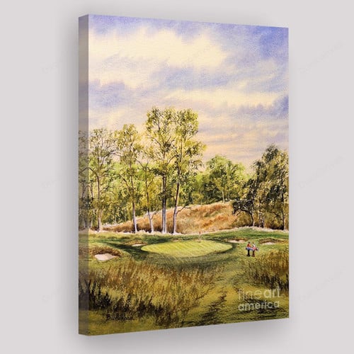 Merion Golf Club Painting Canvas - Canvas Prints, Canvas Wall Art, Wall Decor For Living Room