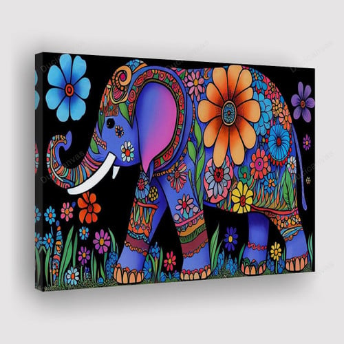 Elephant Canvas Print - Canvas Painting, Canvas Wall Art, Wall Decor For Living Room