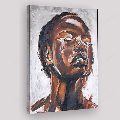 I'M Crying Painting Canvas - African American Canvas Prints, Canvas Wall Art, Wall Decor For Living Room