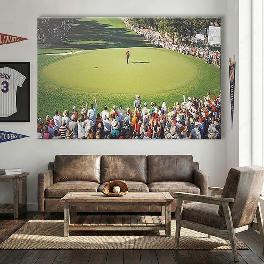 Tiger Woods Canvas Print - Main Stage Canvas Home Decor, Canvas Wall Art, Wall Decor For Living Room