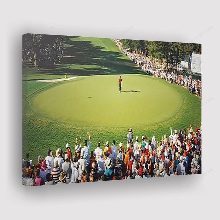 Tiger Woods Canvas Print - Main Stage Canvas Home Decor, Canvas Wall Art, Wall Decor For Living Room