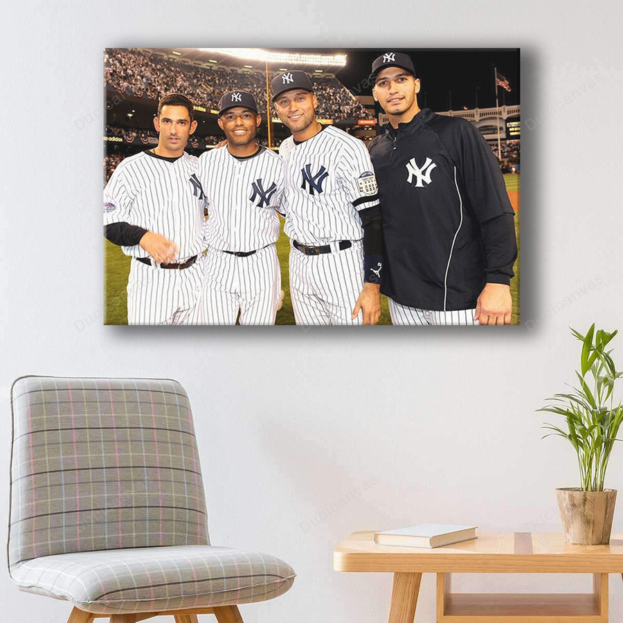 The Core Five New York Yankees Rivera Posada Pettitte Jeter And