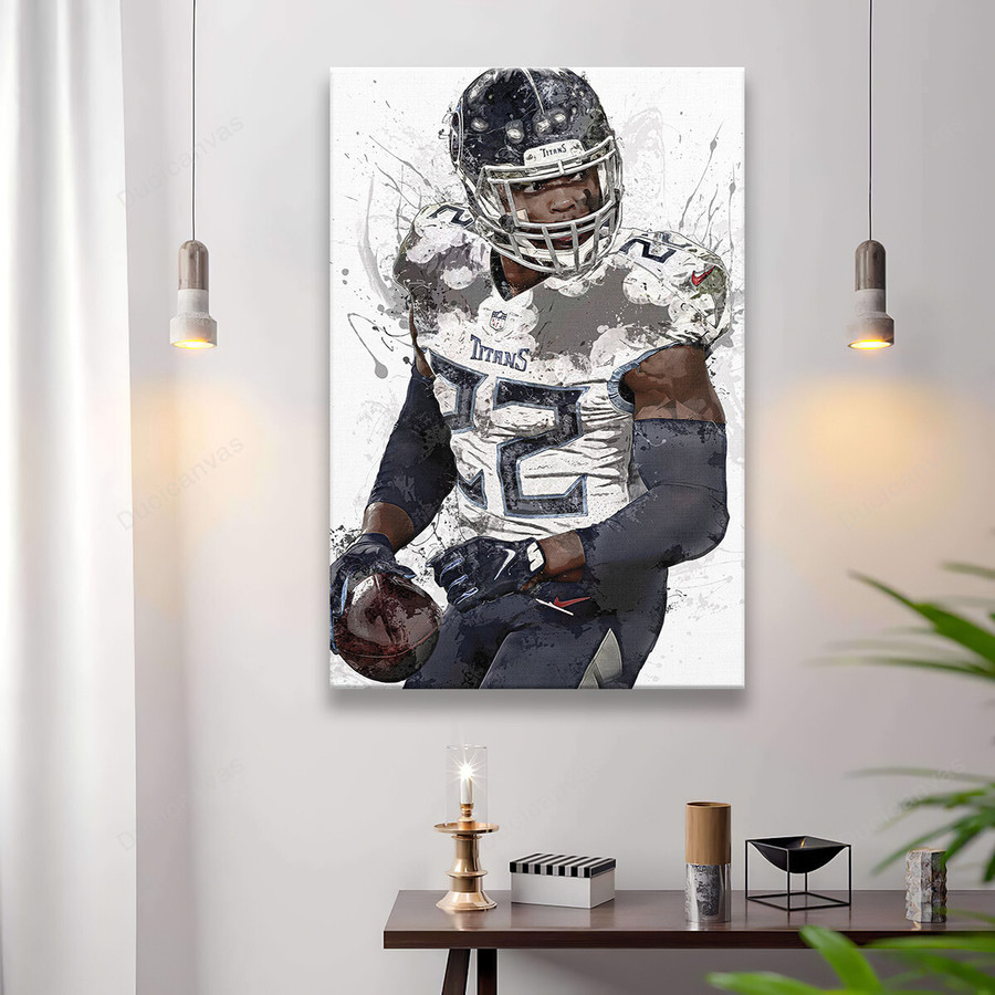 Derrick Henry Tennessee Titans American Football Painting 