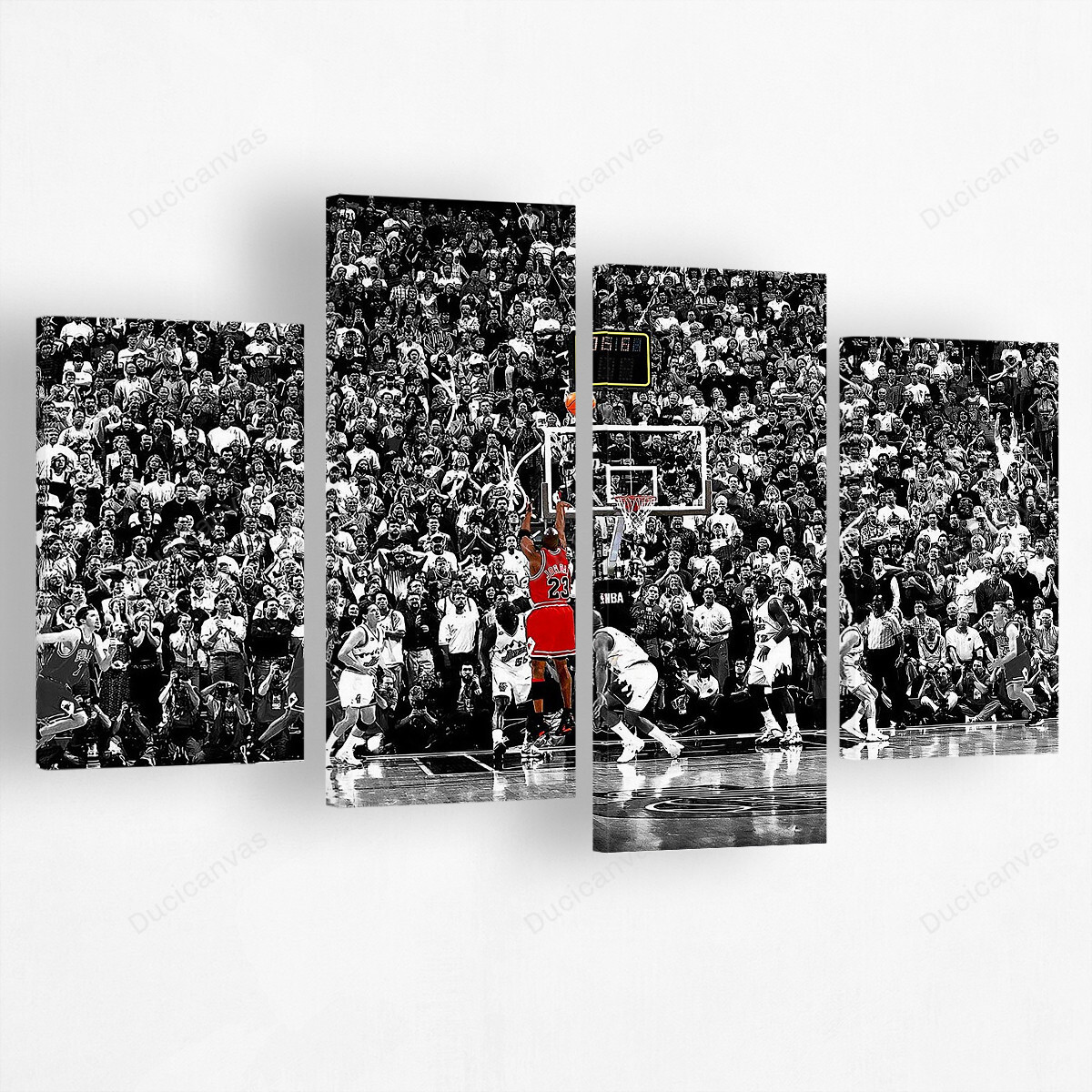Jordan Black and Gray Box Art Panel Amazon.com: Gallery Pops Michael Jordan - Poster Dunk Color  main image 2