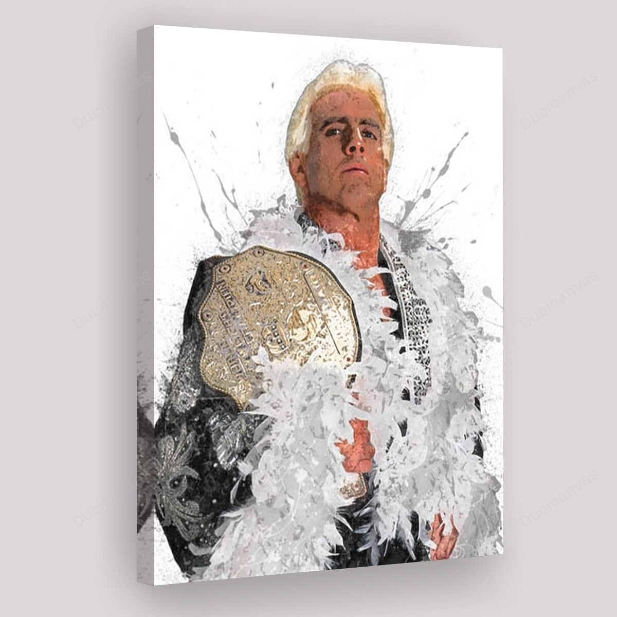 Paint Ric Flair Ric Flair Canvas Painting - Sports Canvas Prints, Canvas Wall Art, Wal ...