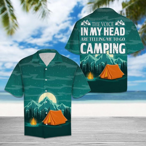 Amazing Camping Hawaiian Shirt