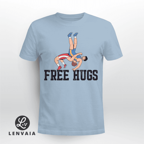 Free Hugs - Wrestling T-shirt