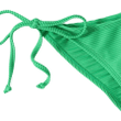 The CHIC - Rib Knot Side Triangle Bikini Swimsuit