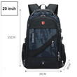 Anti-thief Fashion Men Backpack Multifunctional Waterproof 17.3 Inch Laptop Bag Man USB Charging Travel Backpacks Male Mochila