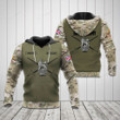 Customize British Army Symbol Camo V3 Hoodies Shirts