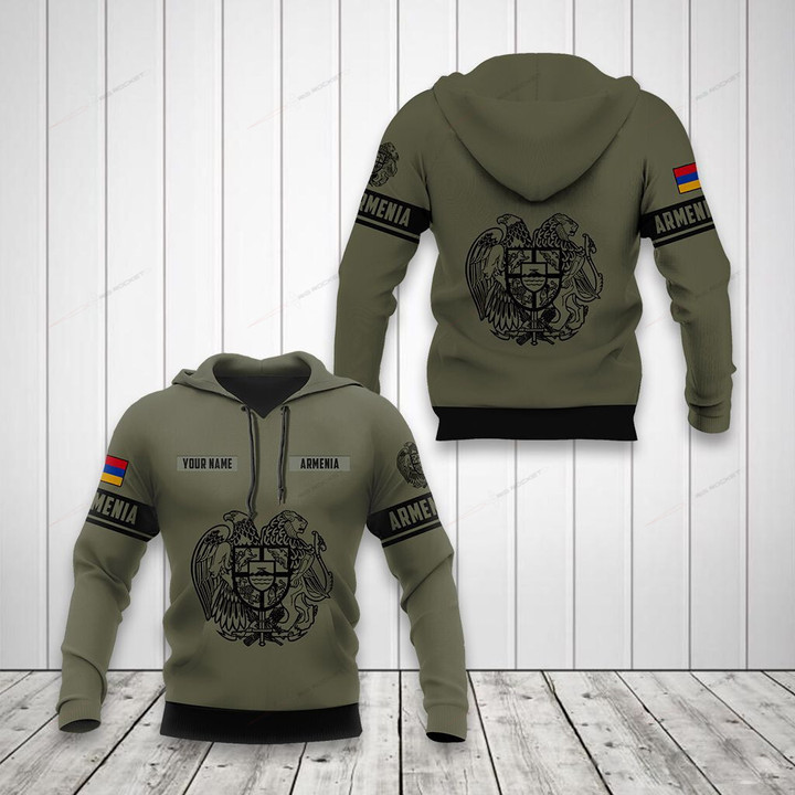 Custom Name Coat Of Arms Armenia Shirts
