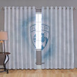Florida Panthers Logo Window Curtains - American Hockey Club Blackout Curtains, Living Room Curtains For Window