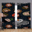 Harry Potter Window Curtains - Blackout Curtains, Living Room Curtains For Window