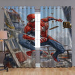 Spider-Man Window Curtains - Blackout Curtains, Living Room Curtains For Window