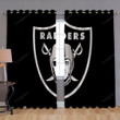 Raiders 1 Window Curtains - Blackout Curtains, Living Room Curtains For Window