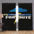 Fortnite Window Curtains - Battle Royale Games Blackout Curtains, Living Room Curtains For Window