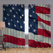 Usa Flag American Flag Window Curtains - Flag Of Usa Blackout Curtains, Living Room Curtains For Window