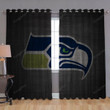 Seahawks Logo 13 Window Curtains - Blackout Curtains, Living Room Curtains For Window