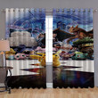 Pokemon Detective Pikachu Characters And Pokemon Window Curtains - Blackout Curtains, Living Room Curtains For Window