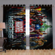Marvel Avengers Window Curtains - Blackout Curtains, Living Room Curtains For Window