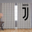 Juventus Window Curtains - Turin Blackout Curtains, Living Room Curtains For Window