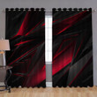 Geometric Shapes Window Curtains - Blackout Curtains, Living Room Curtains For Window