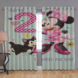 Hallmark Minnie Mouse 2Nd Birthday Window Curtains - Blackout Curtains, Living Room Curtains For Window