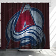 Colorado Avalanche Shower Curtains - American Hockey Bathroom Curtains, Home Decor