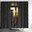 Juventus Fc Shower Curtains - New Emblem Bathroom Curtains, Home Decor