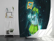 Pianta Cartoon Monster Shower Curtains - Bathroom Curtains, Home Decor