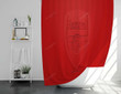 Arsenal Fc Shower Curtains - Arsenal London Bathroom Curtains, Home Decor