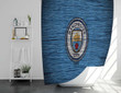 Manchester City Premier League Shower Curtains - England Bathroom Curtains, Home Decor