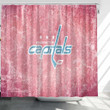 Washington Capitals 7 Shower Curtains - Bathroom Curtains, Home Decor
