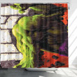 The Incredible Hulk Shower Curtains - Hulkwork Bathroom Curtains, Home Decor
