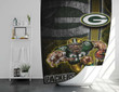 Green Bay Packers Ga Shower Curtains - Football Green Bay Bathroom Curtains, Home Decor