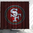 San Francisco 49Ers Shower Curtains - American Football Team Bathroom Curtains, Home Decor