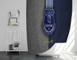 Everton Fc English Football Club Shower Curtains - Liverpool England Bathroom Curtains, Home Decor