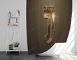 Juventus Fc Shower Curtains - Golden Stylish Bathroom Curtains, Home Decor
