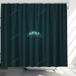 Fortnite Glitter Logo Shower Curtains - Blue Metal Bathroom Curtains, Home Decor