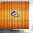 Denver Broncos 2 Shower Curtains - Bathroom Curtains, Home Decor