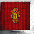 Manchester United Premier League Shower Curtains - Fc Manchester United Bathroom Curtains, Home Decor