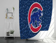 Chicago Cubs 1 Shower Curtains - Bathroom Curtains, Home Decor