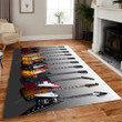 Guitar Rug Area Rugs - Instrumental Musicelvis Beatles Rockandroll Usa Rugs, Living Room Rugs, Outdoor Rug, Washable Rugs, Rugs For Sale